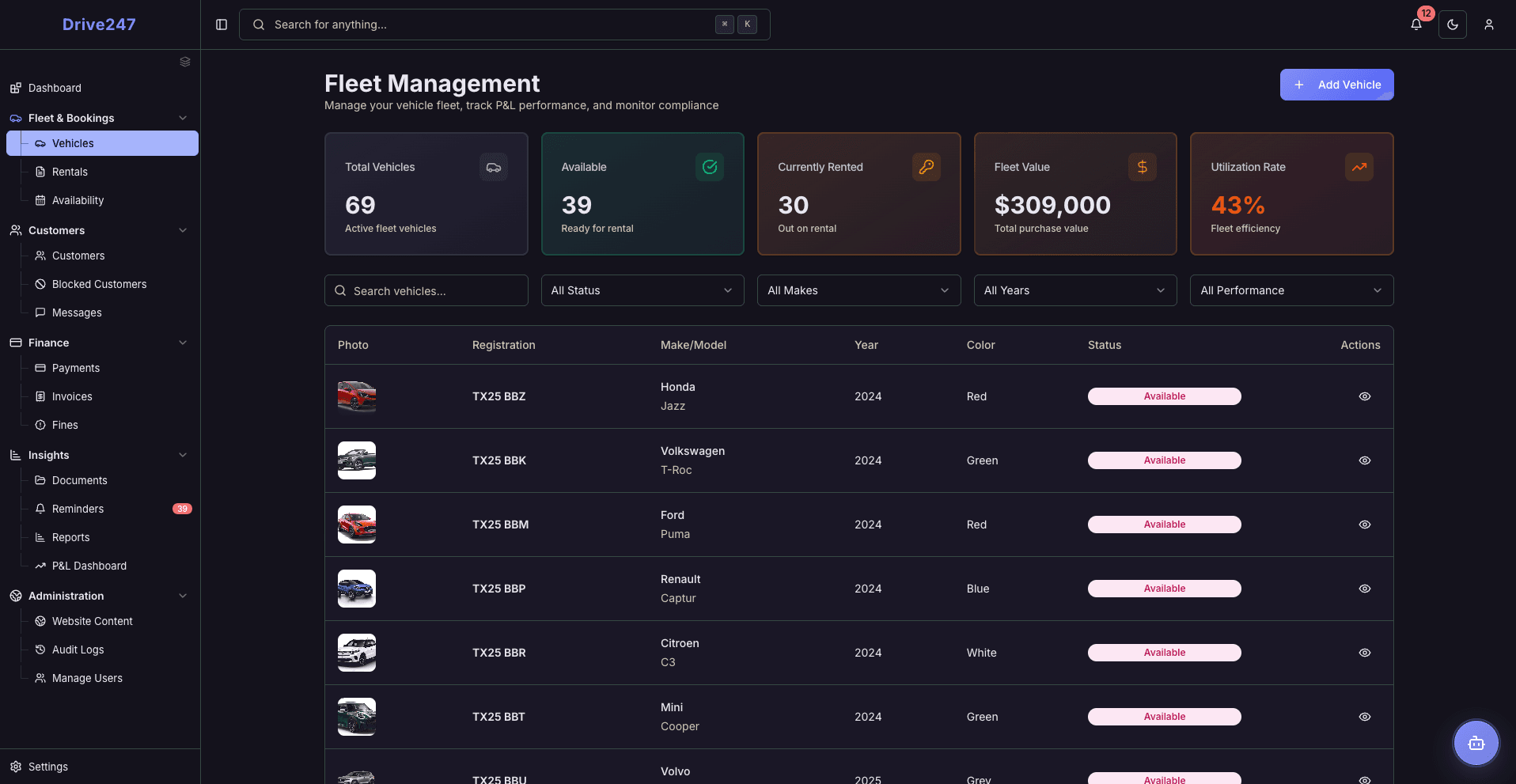 Fleet Management